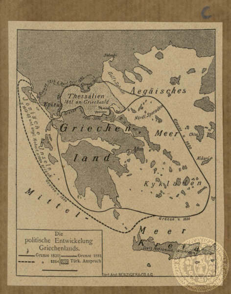 Die politische Entwickelung Griechenlands